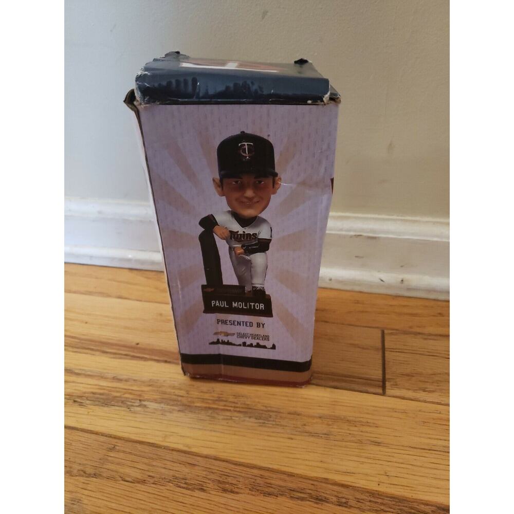 Paul Molitor Bobblehead Wobbler Nodder Doll Minnesota Twins SGA 2015 STH Mlb